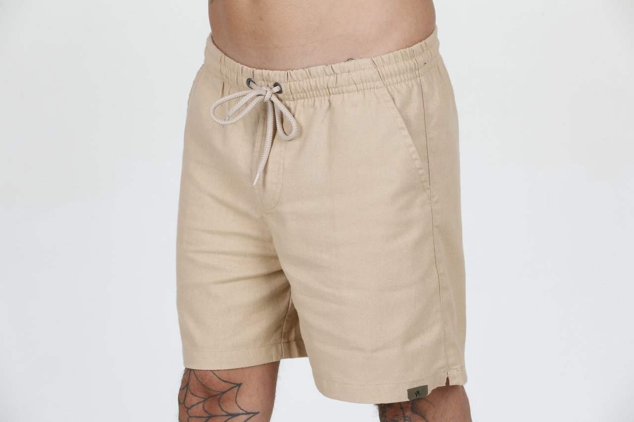 09 walkshort prainha linho