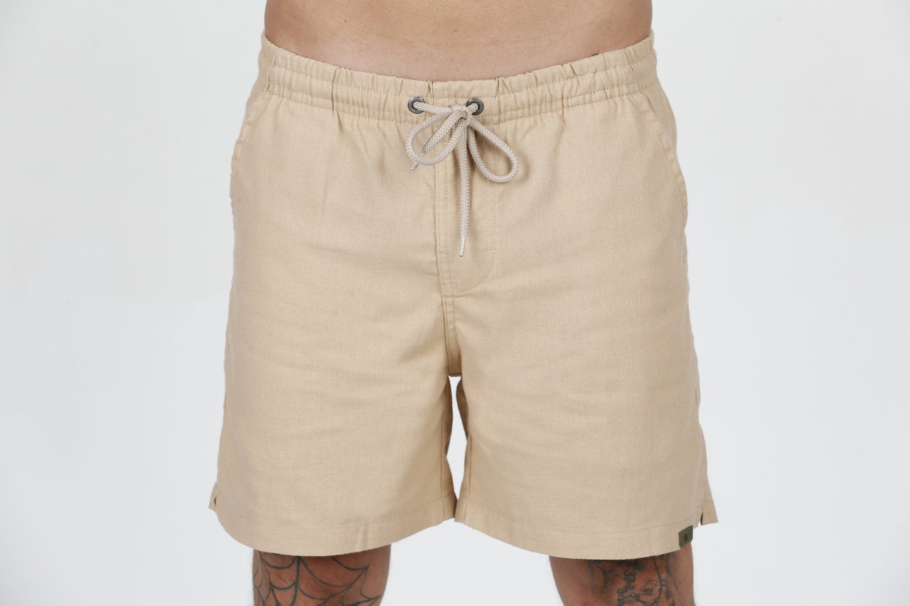 12 walkshort prainha linho