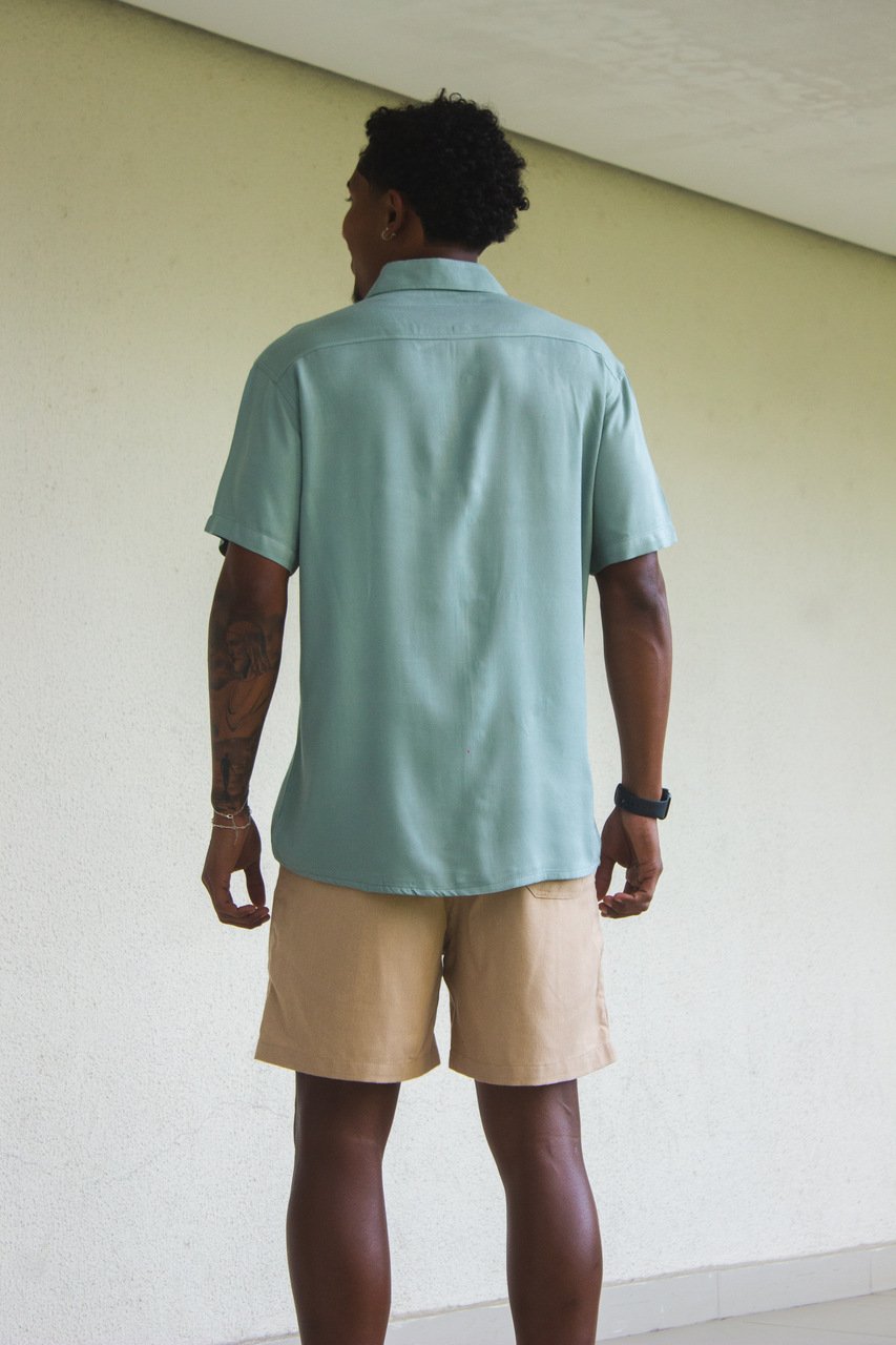 24 camisa de botao viscolinho