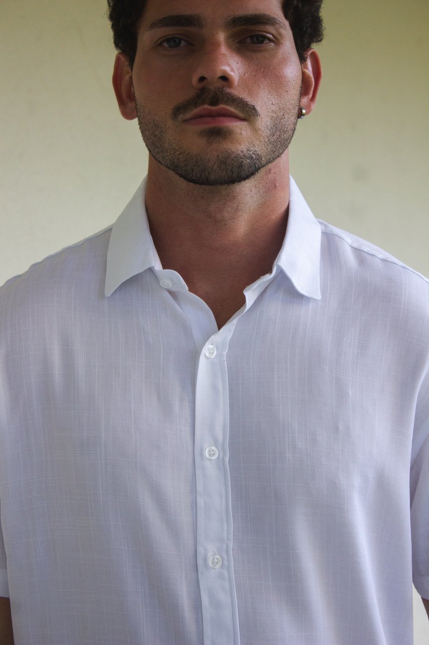 34 camisa de botao viscolinho