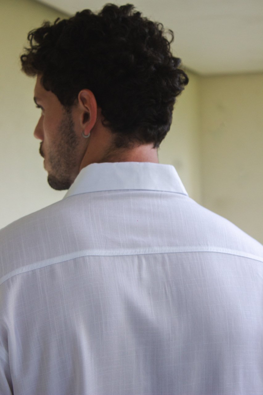 35 camisa de botao viscolinho