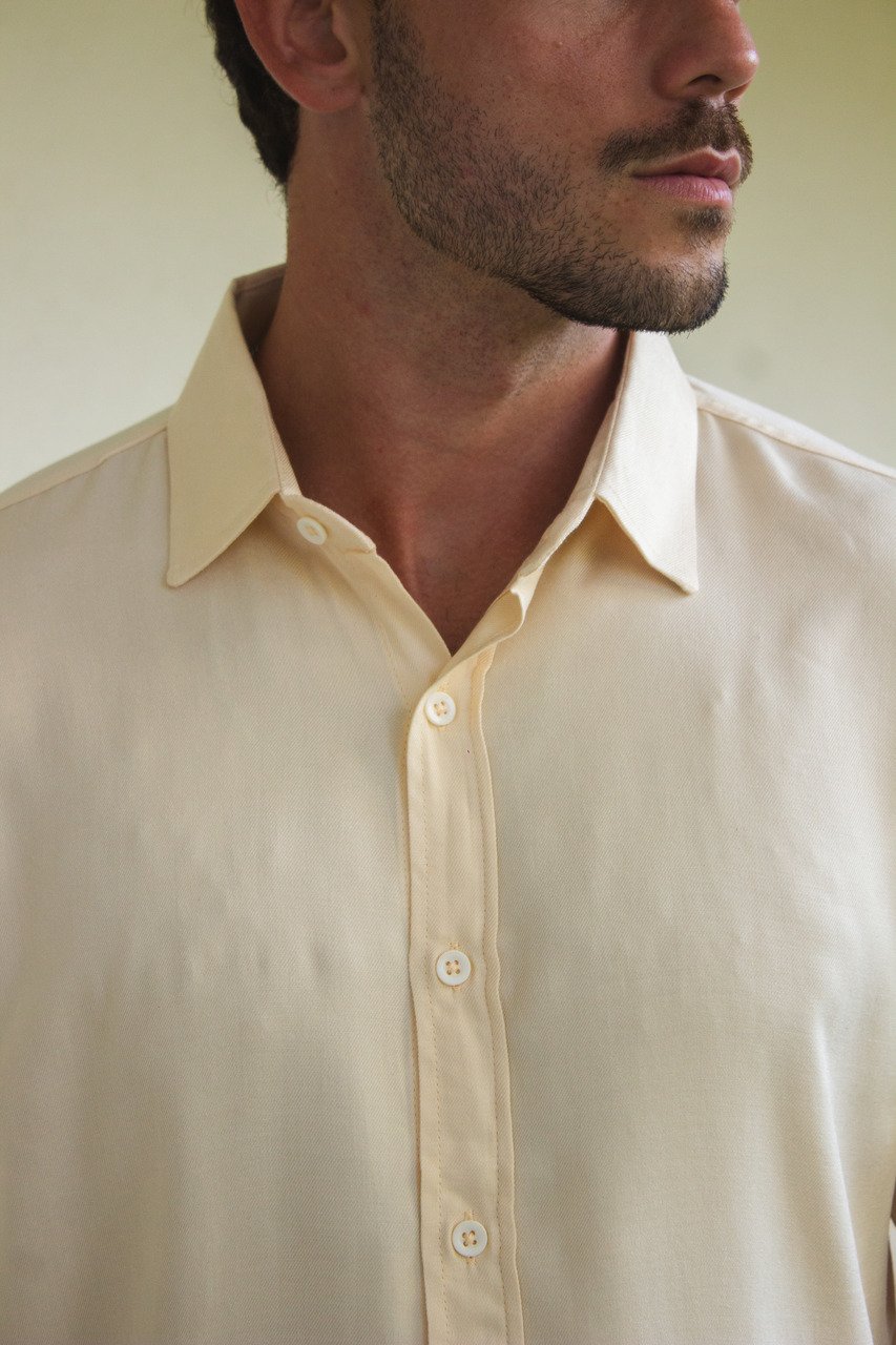 43 camisa de botao viscolinho