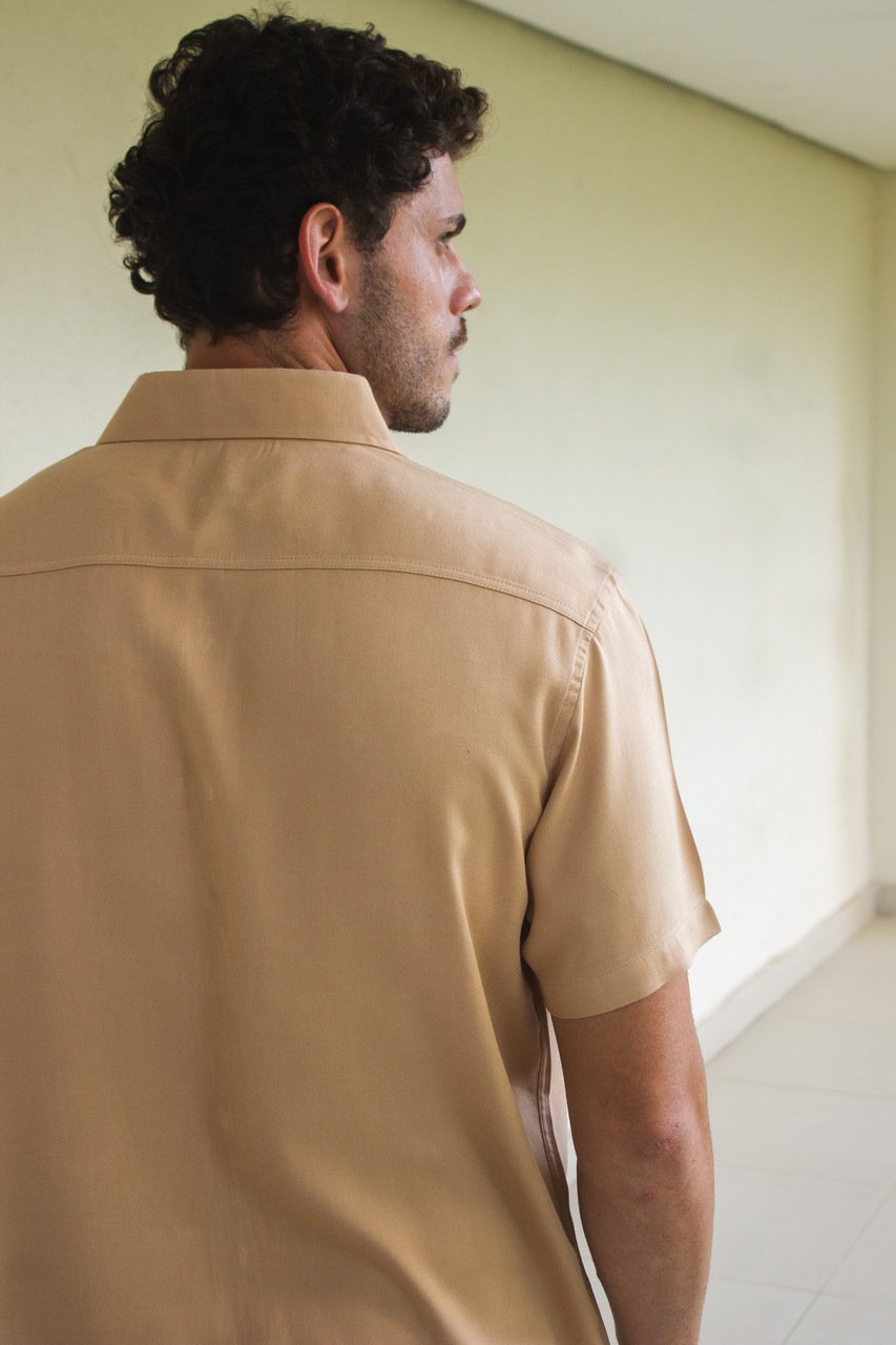 51 camisa de botao viscolinho