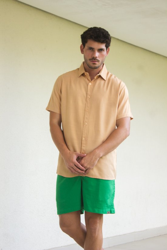 58 camisa de botao viscolinho