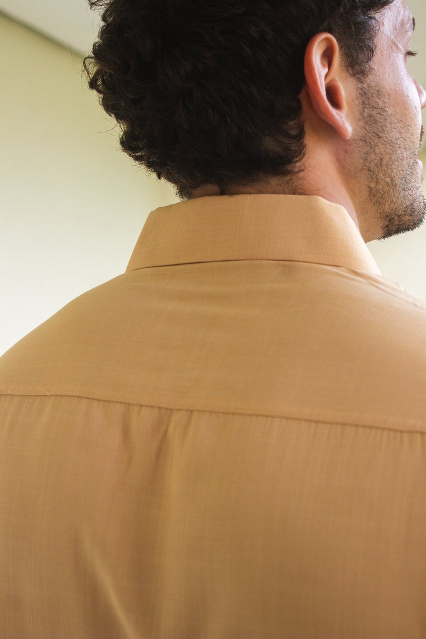 61 camisa de botao viscolinho