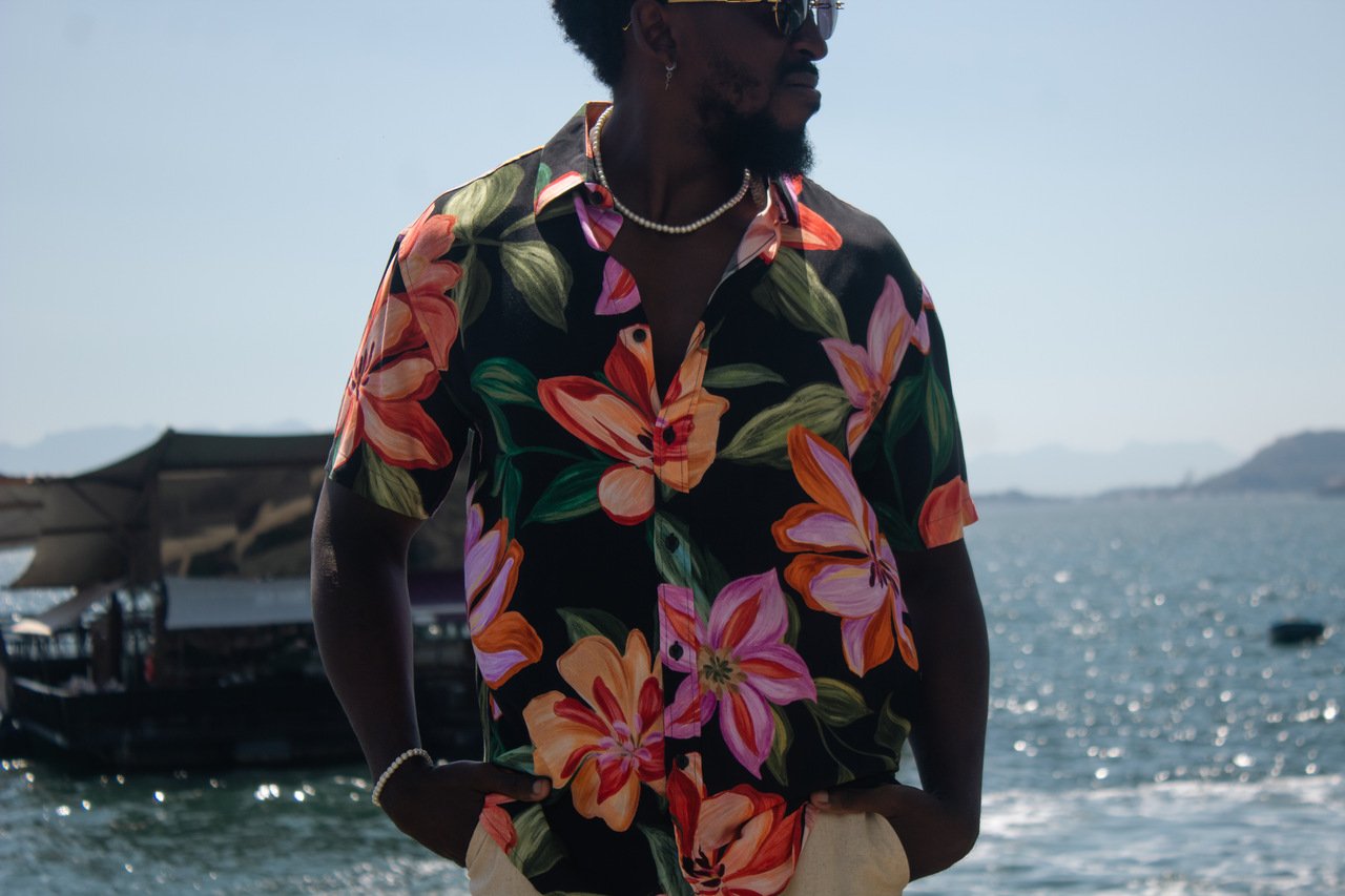 02 camisa de botao floral