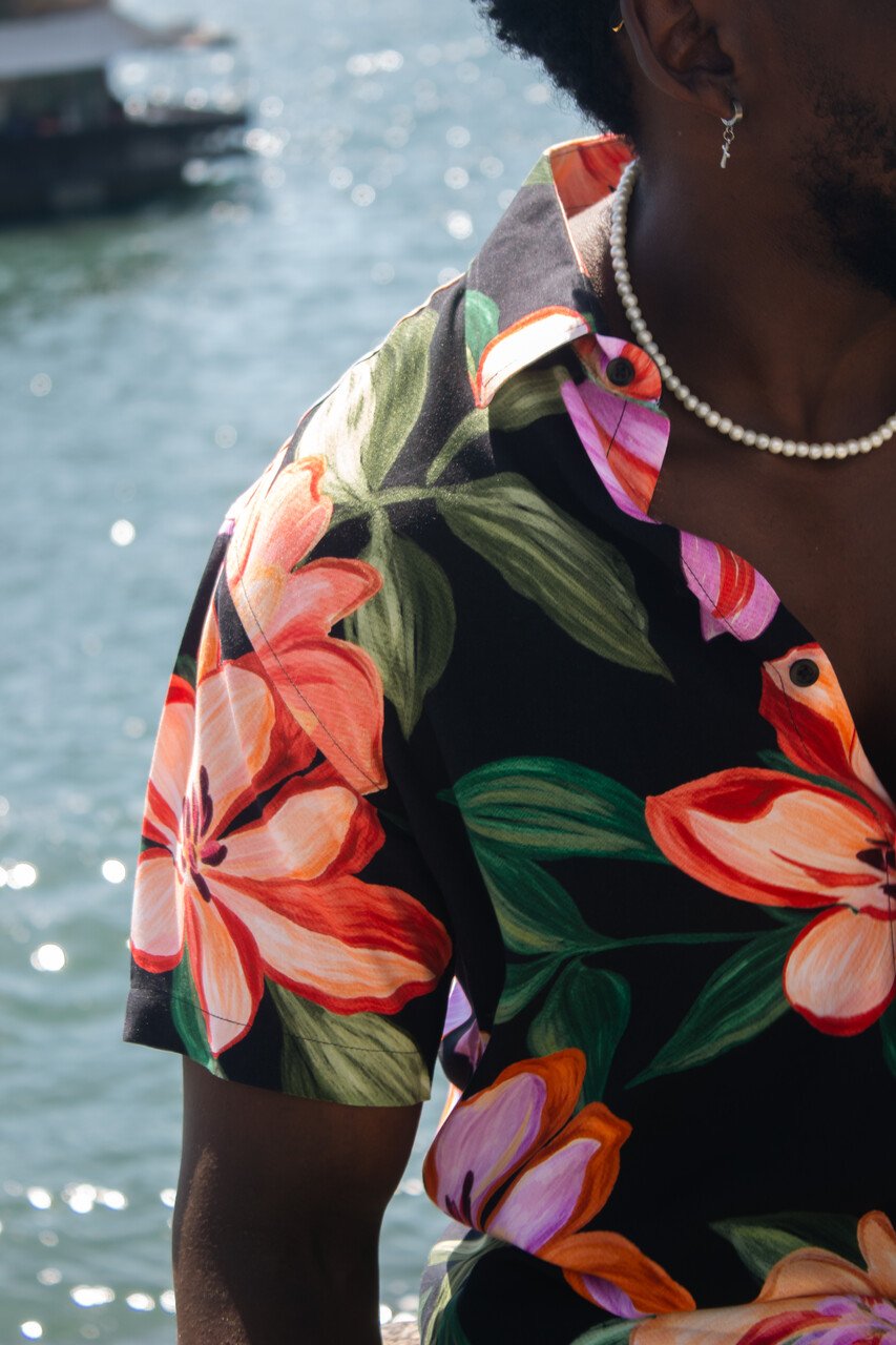 07 camisa de botao floral